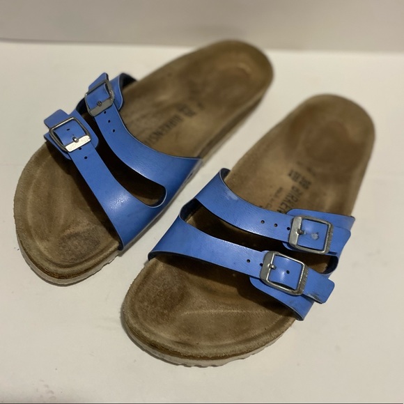 Birkenstock Ibiza Sea Blue Sandals Size 39 - Picture 8 of 16